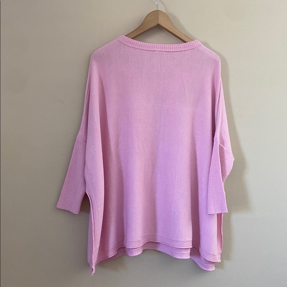 Mersea- Women Pink Catalina Sweater in One Size Pit - Picture 12 of 12